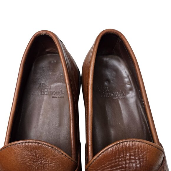 Allen Edmonds Springvale Brown Leather Kiltie Slip On Men\'s Dressy Office 11D main image 7